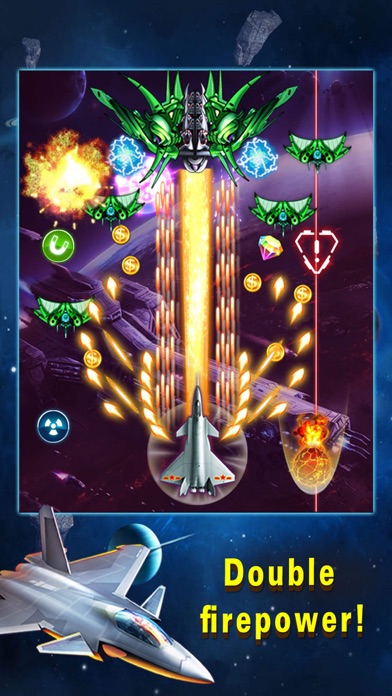 Still from Fighter Jets All-Star: classic arcade game